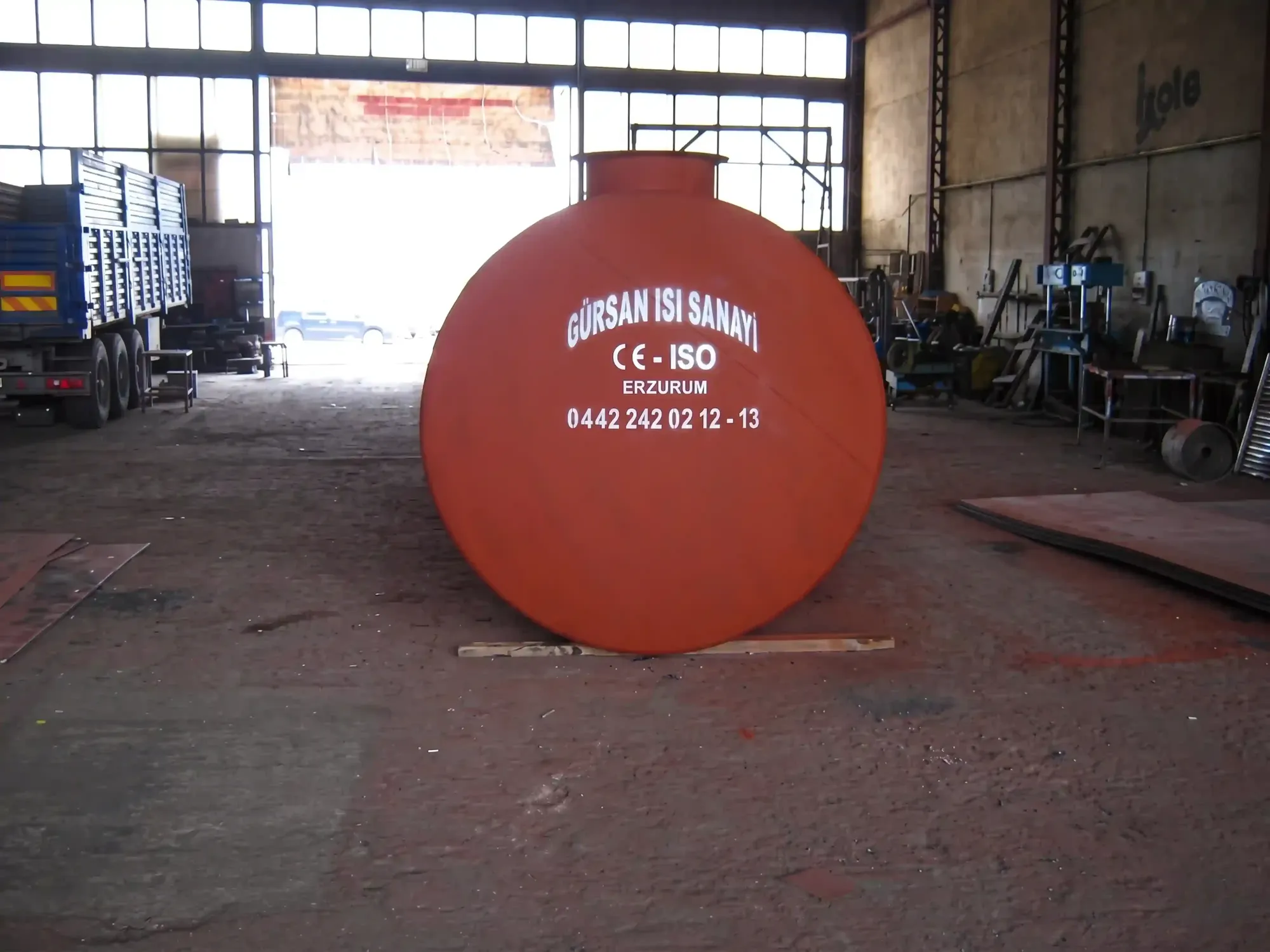 Tanklar - Gürsan Isı Sanayi Erzurum